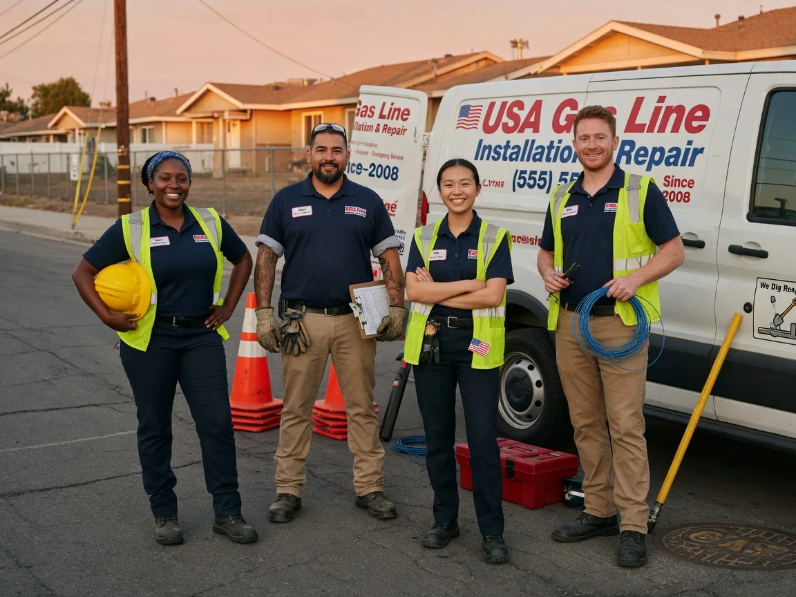 Gas Line Installation company in Mio, MI
